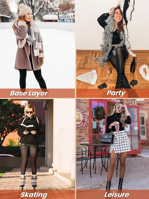 Hot Sale - 49% OFF 🦵MAGIC Bare-Leg Look Fleece Lined Tights☁️