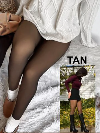 Hot Sale - 49% OFF 🦵MAGIC Bare-Leg Look Fleece Lined Tights☁️