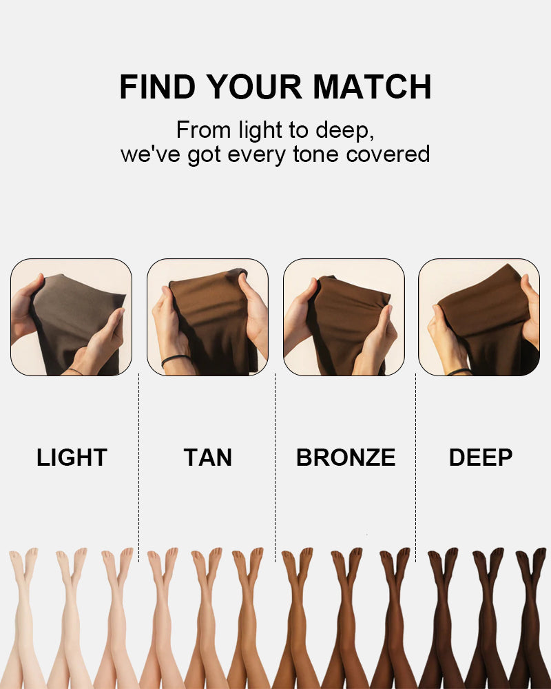 🔥Hot Sale - 60% OFF 🦵MAGIC Bare-Leg Look Fleece Lined Tights☁️