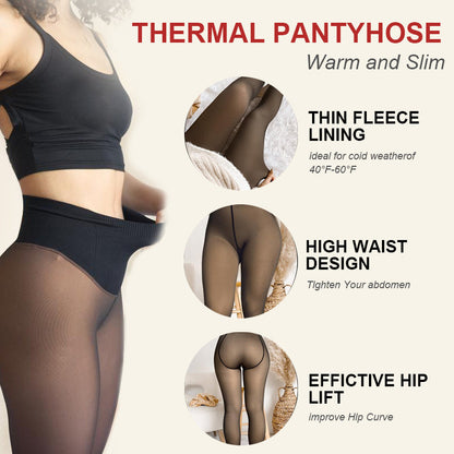 New Compression Magic Leggings –💎 Fleece-Lined Warmth from XXS to 3XL❄️