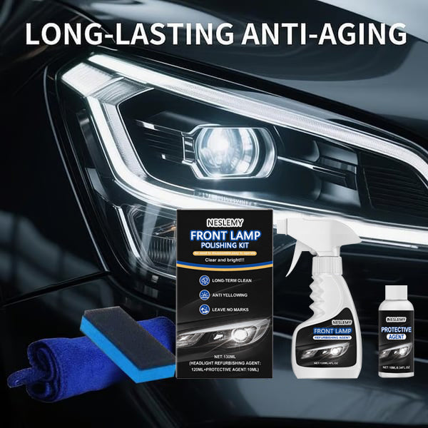 🚘 Automotive Headlamp Restoration Fluid, blurring enhanced crystalline coating refurbisher
