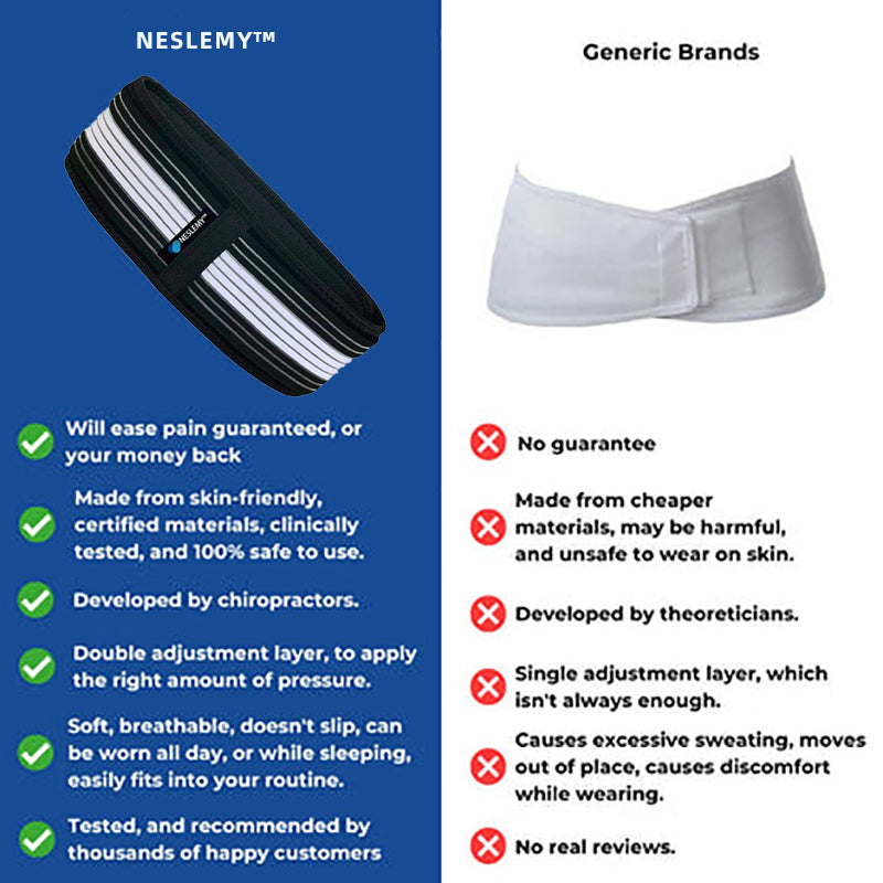 🌟NESLEMY™ Back Belt: The 2-Week Solution to Sciatica & Lower Back Pain Relief!