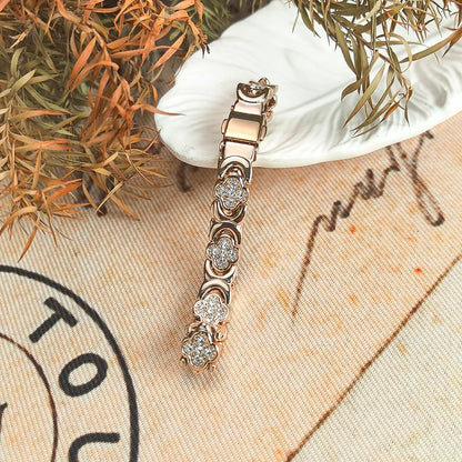 🔥Final 3 hours 75% off: 🍀Copper Bracelets for Women Pure Copper Magnetic Bracelet with 3800 Gauss Effective Magnets Trendy Stack Bangle Stretch Bangle