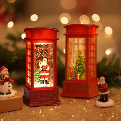 Christmas Snow Globe Lantern