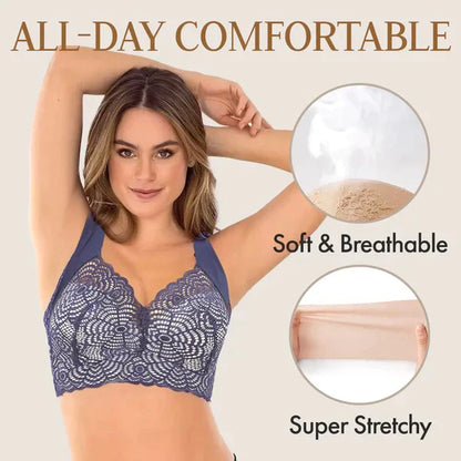 🤩Last Day - BUY 1 GET 3🔥 |Alisanda Ultimate Lift Stretch Fully Plastic Seamless Lace Bra