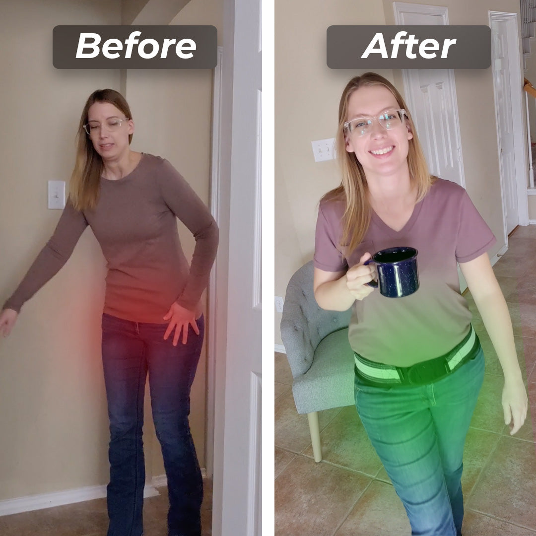🌟NESLEMY™ Back Belt: The 2-Week Solution to Sciatica & Lower Back Pain Relief!