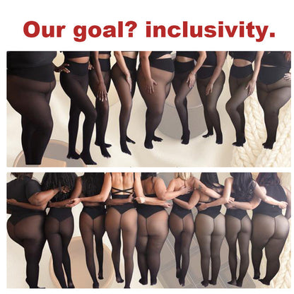 New Compression Magic Leggings –💎 Fleece-Lined Warmth from XXS to 3XL❄️